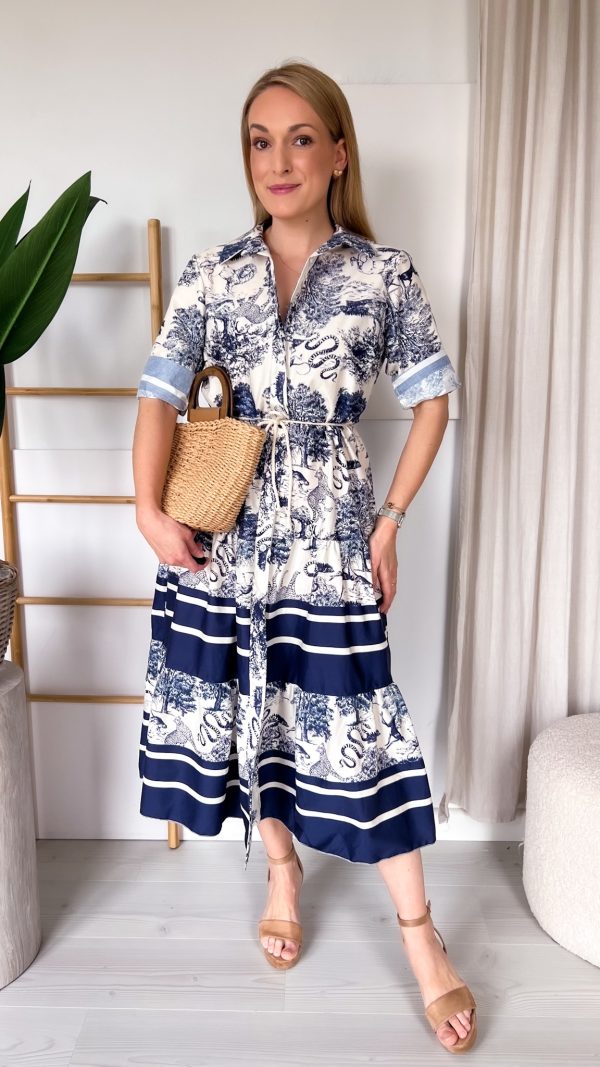 Sukienka  ALAMA granat