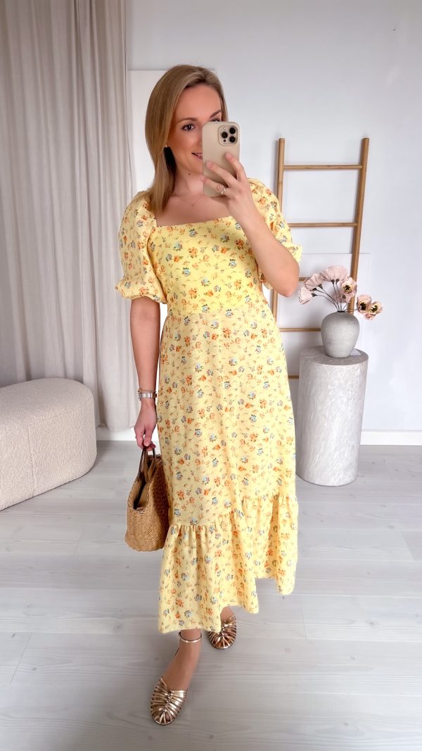 Sukienka OFELIA żółta